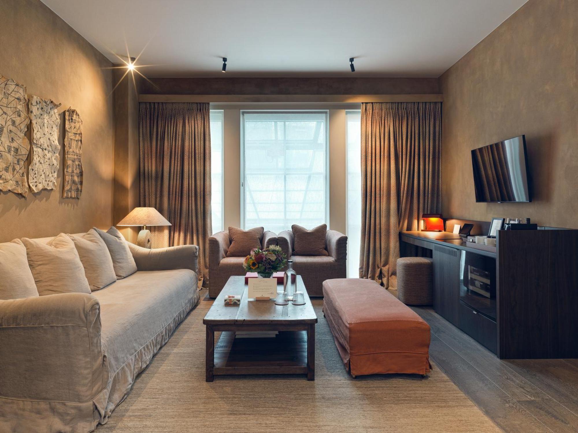 Botanic Sanctuary Antwerp - The Leading Hotels Of The World Exterior foto A living room